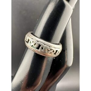 Sterling Silver 925 Celtic Knot Band Ring 051 (48)